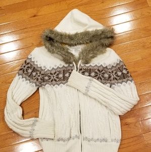 Aero fur edged jacket